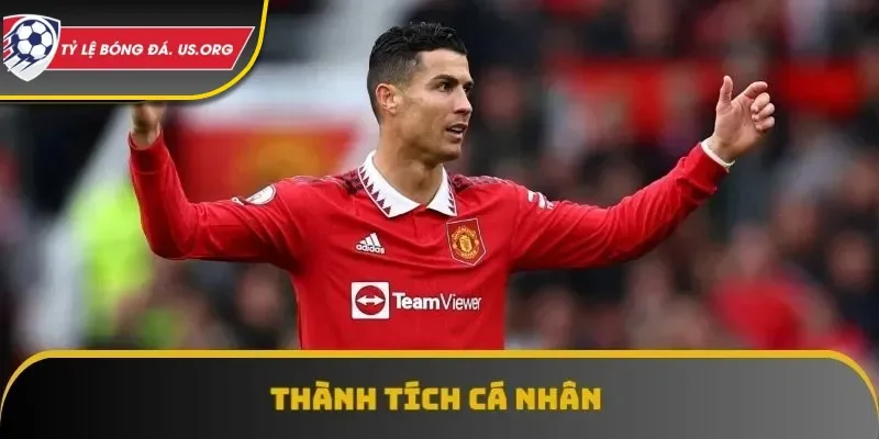 Thành tích cá nhân của cầu thủ người Bồ Đào Nha đồ sộ